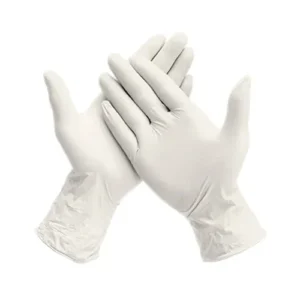 Guantes de examen látex producto + Modelo +Marca